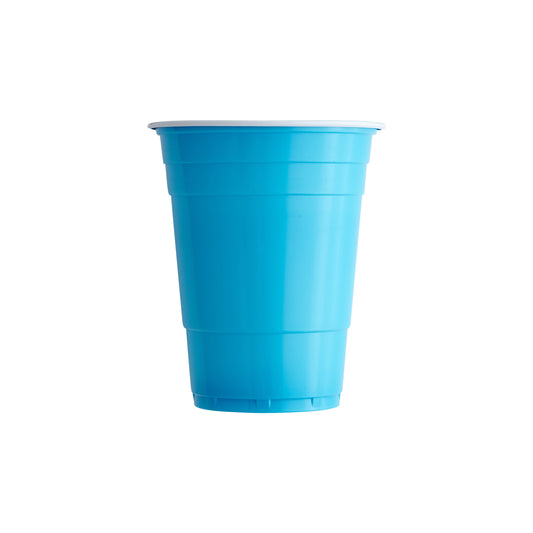 Light Blue Beer Pong Party Cups