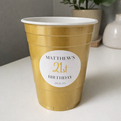 Personalised Happy Birthday Cup