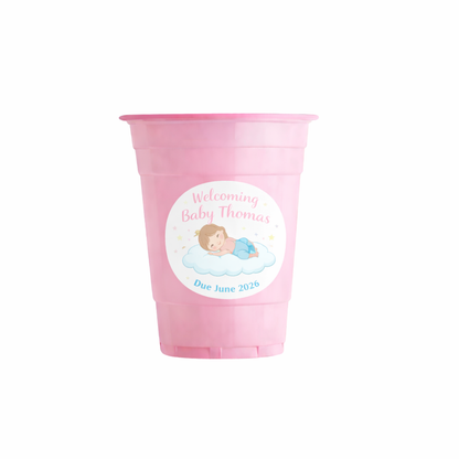 Personalised Princess Baby Shower Cups