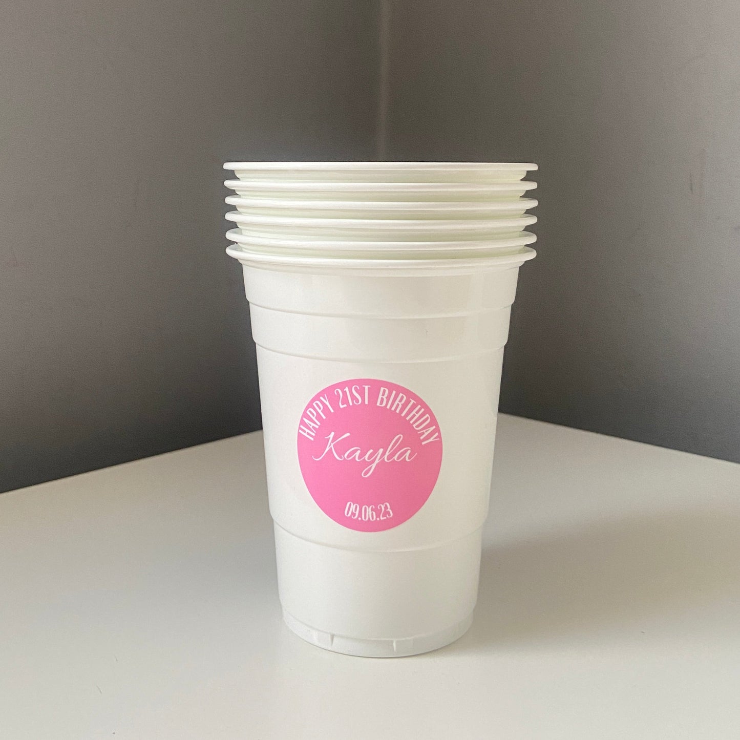 Personalised Happy Birthday Cup