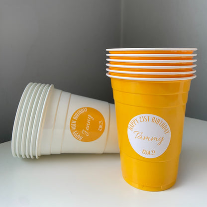 Personalised Happy Birthday Cup