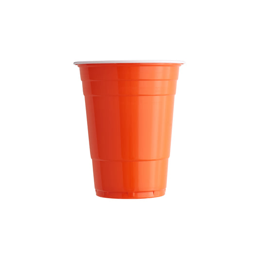 Orange Beer Pong Party Solo Cups