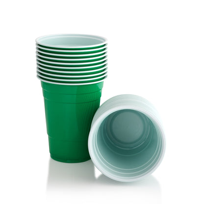 Green Beer Pong Party Solo Cups