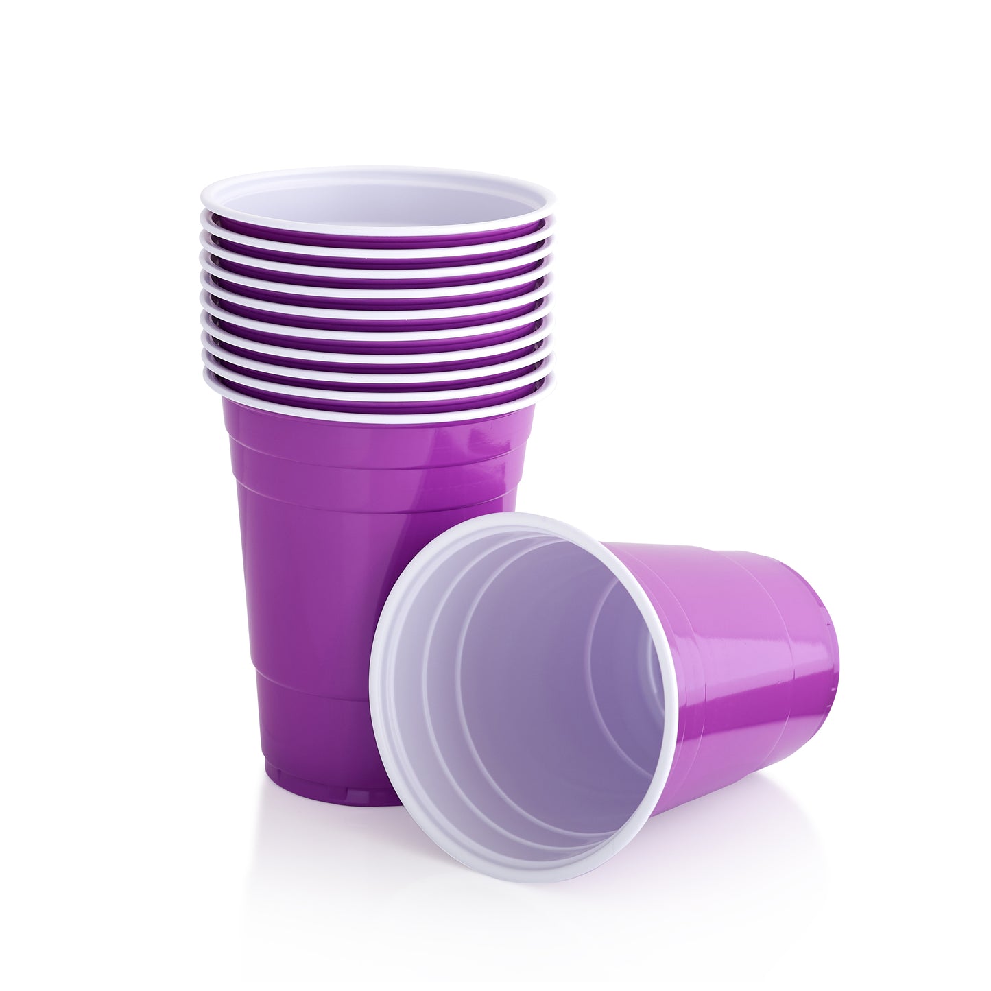 Purple Beer Pong Party Solo Cups