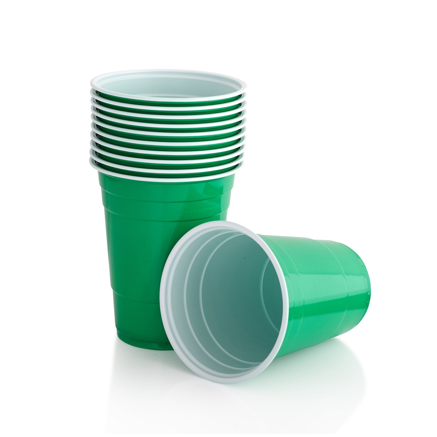 Green Beer Pong Party Solo Cups