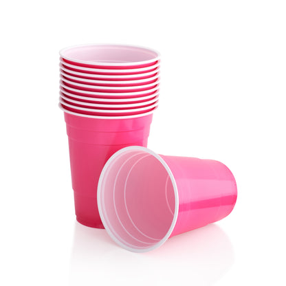 Pink Beer Pong Party Solo Cups