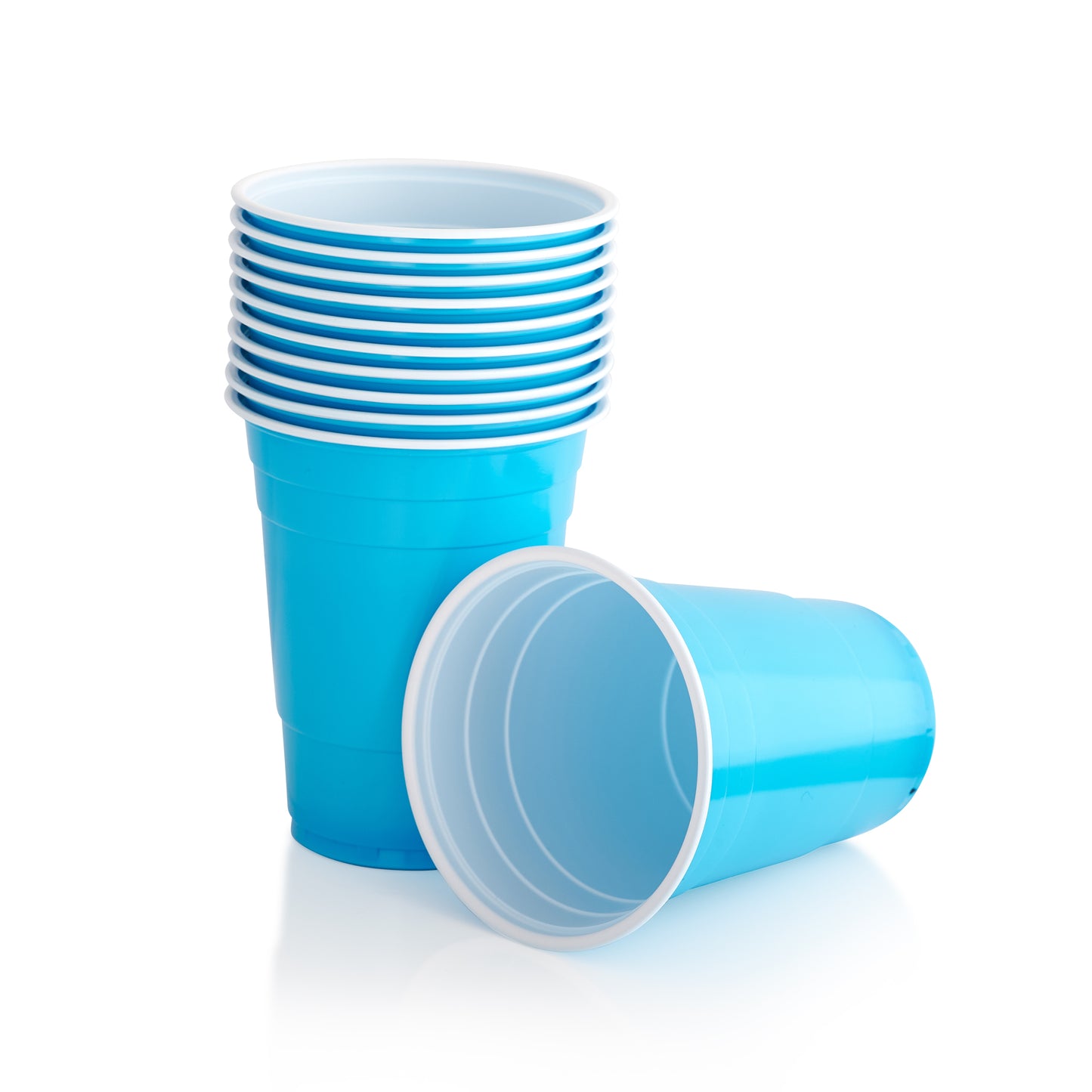 Light Blue Beer Pong Party Solo Cups