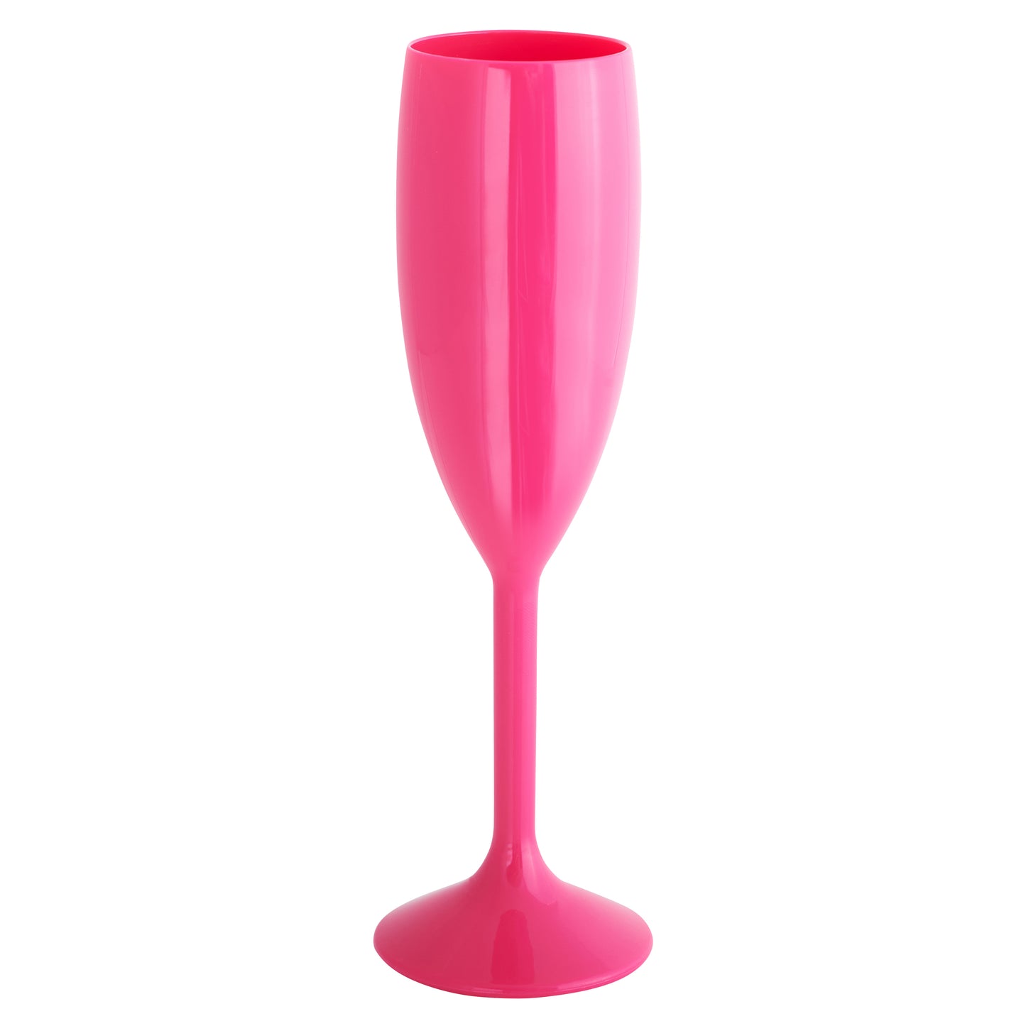 Pink Champagne Flutes Prosecco Glasses