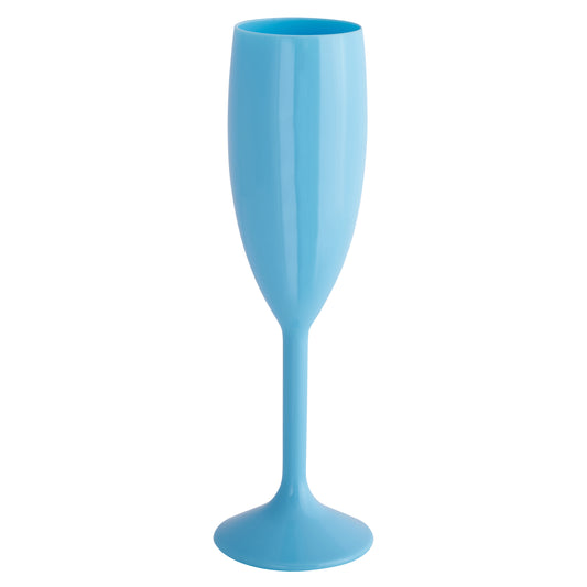 Light Blue Champagne Flutes Prosecco Glasses