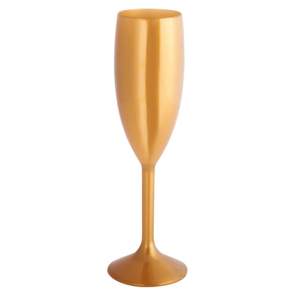 Gold Champagne Flutes Prosecco Glasses